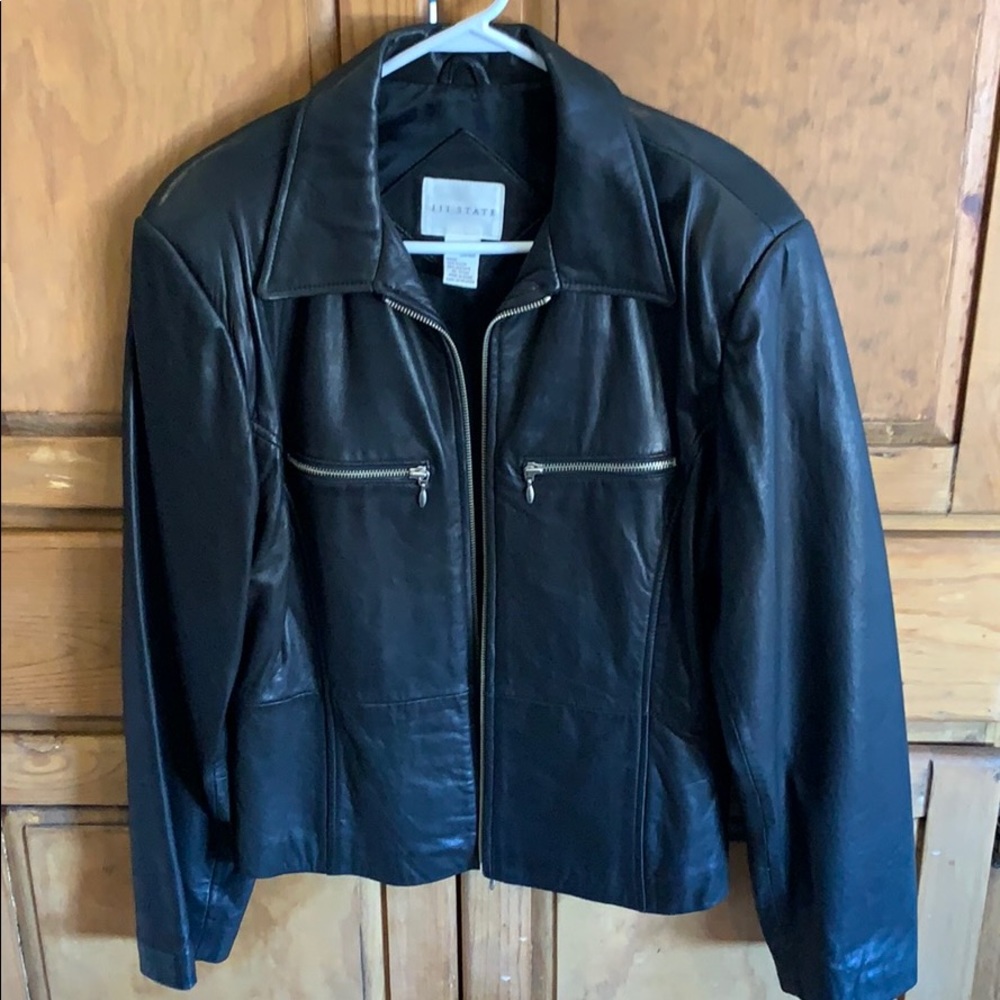 Women’s Black Leather jacket